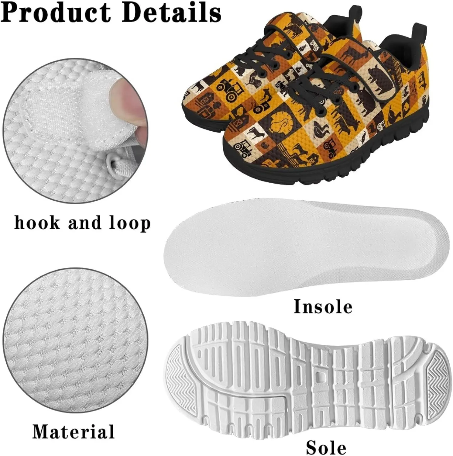 Toddler Sneakers Fashion Design Boys Tennis Shoes Breathable School Shoes