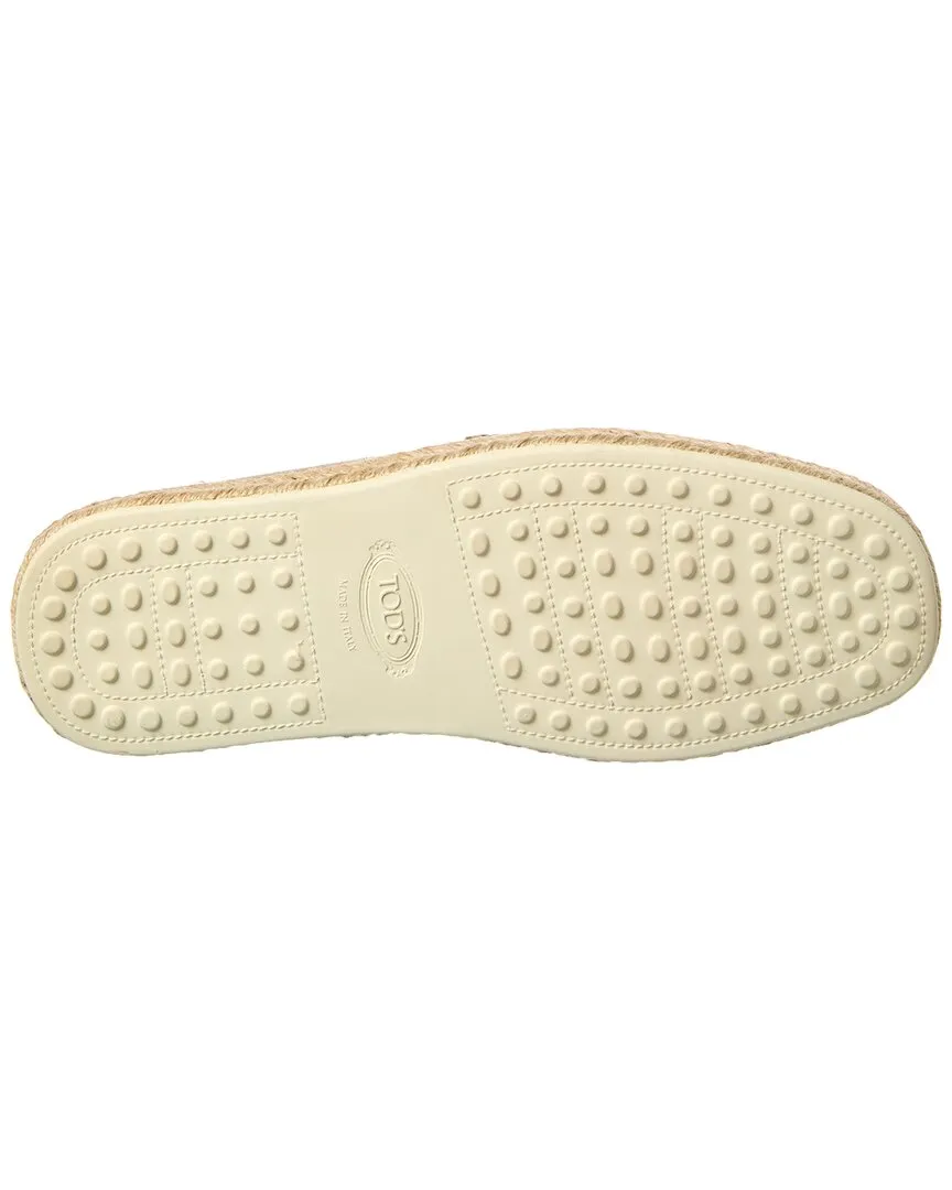 TOD’s Suede Espadrille