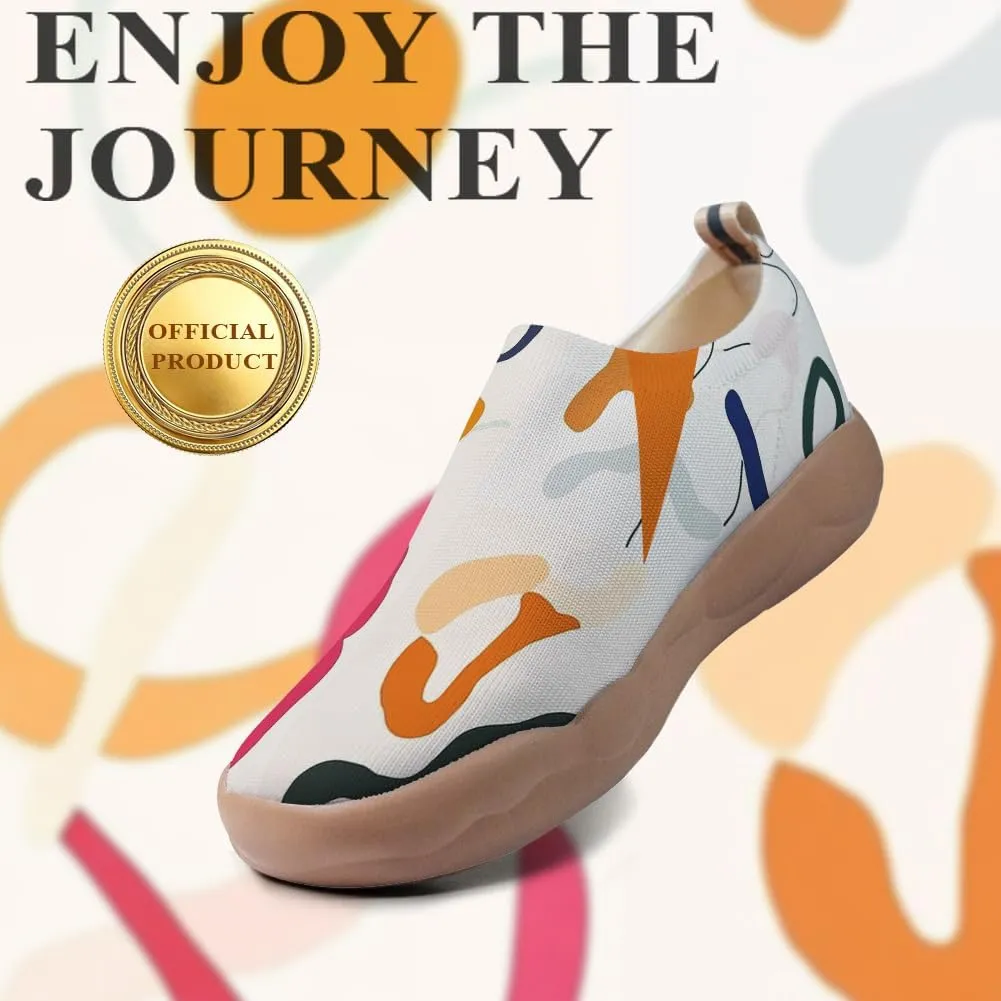 Tourist Shoes, Casual and Comfortable Casual Shoes, Lightweight, Comfortable and Fashionable Women's Art Loafers