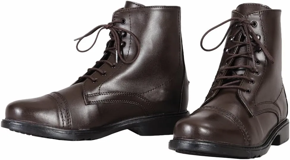 TuffRider Women's Starter Lace Up Laced Paddock Boots
