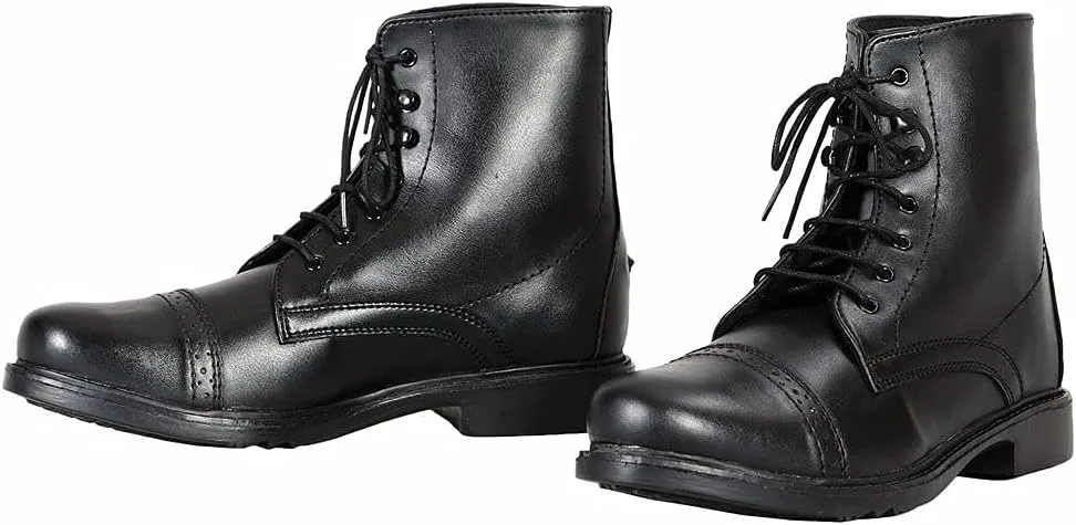 TuffRider Women's Starter Lace Up Laced Paddock Boots