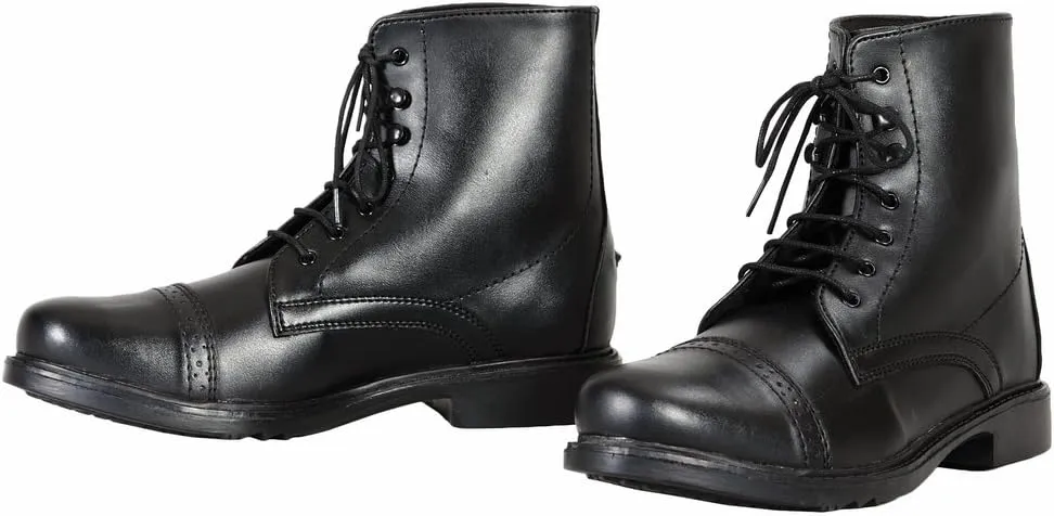 TuffRider Women's Starter Lace Up Laced Paddock Boots
