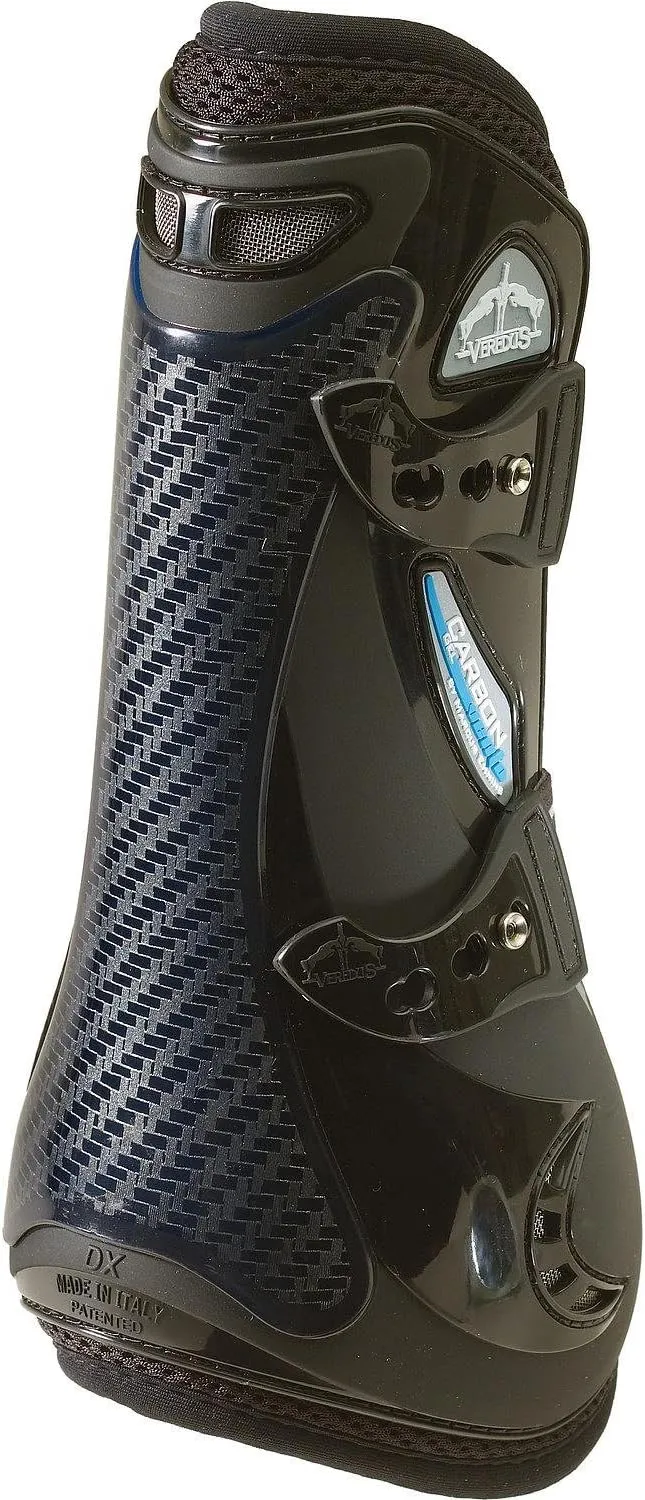 Unisex Carbon Gel Vento Open Front Boot Black Medium