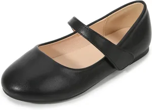 Unisex-Child Dressy Ballet Shoes Toddler Girl Leather Dress Shoes Closed Toe Mary Jane Flat Water Shoes for Toddlers