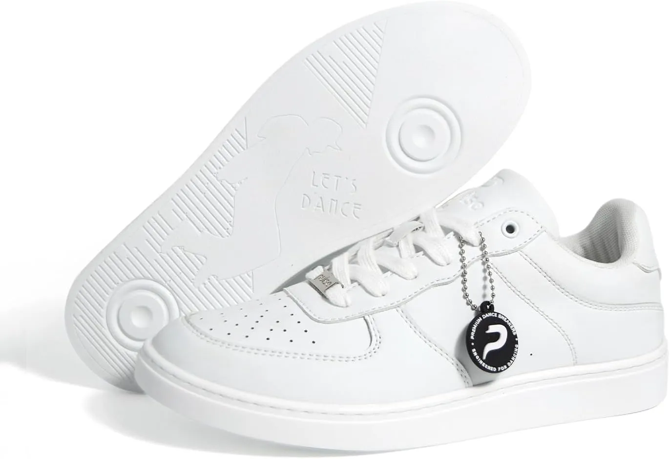 Unisex Dance Sneakers Spin Sole Comfortable Breathable Lightweight Premium Men's and Women's Dance Shoes for Dancing On All Surfaces