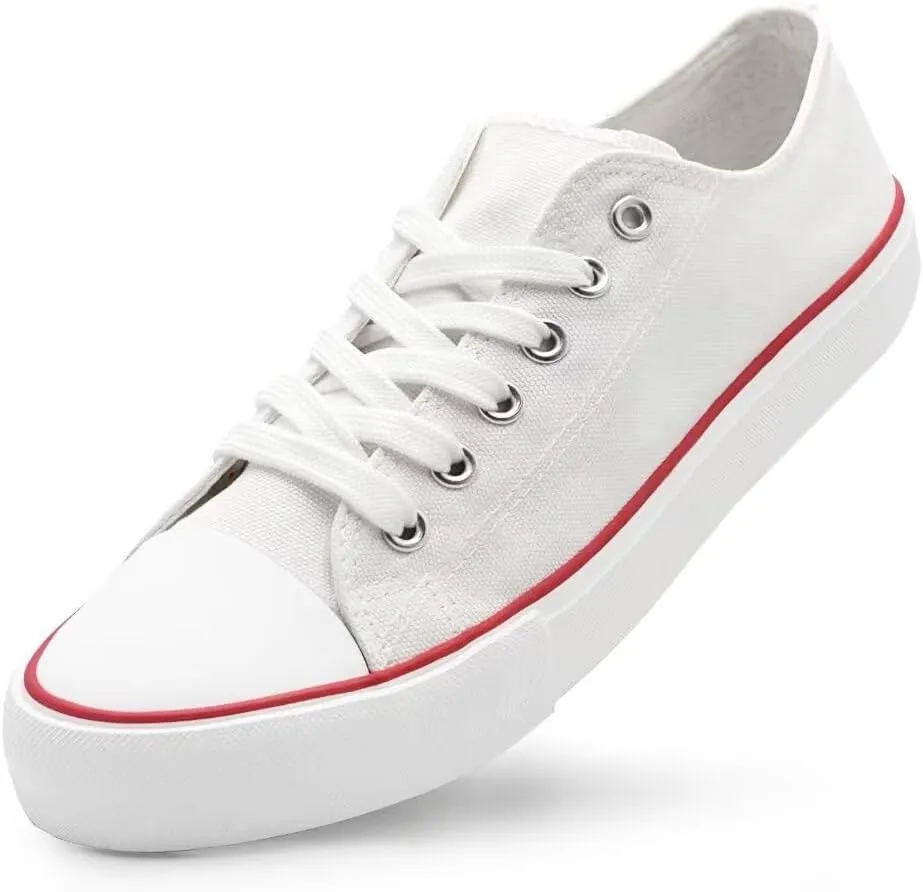 Unisex Low Top Lace Up Casual Canvas Shoes for Women and Men, Comfortable Lightweight Classic Fashion Sneakers Popular 2024, Zapatillas Casual De Lona De Moda para Hombre Y Mujer