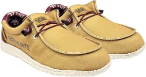 Vaccari Men's Nate NCAA Slip-On Canvas Loafers | Comfortable & Light-Weight Casual Shoes