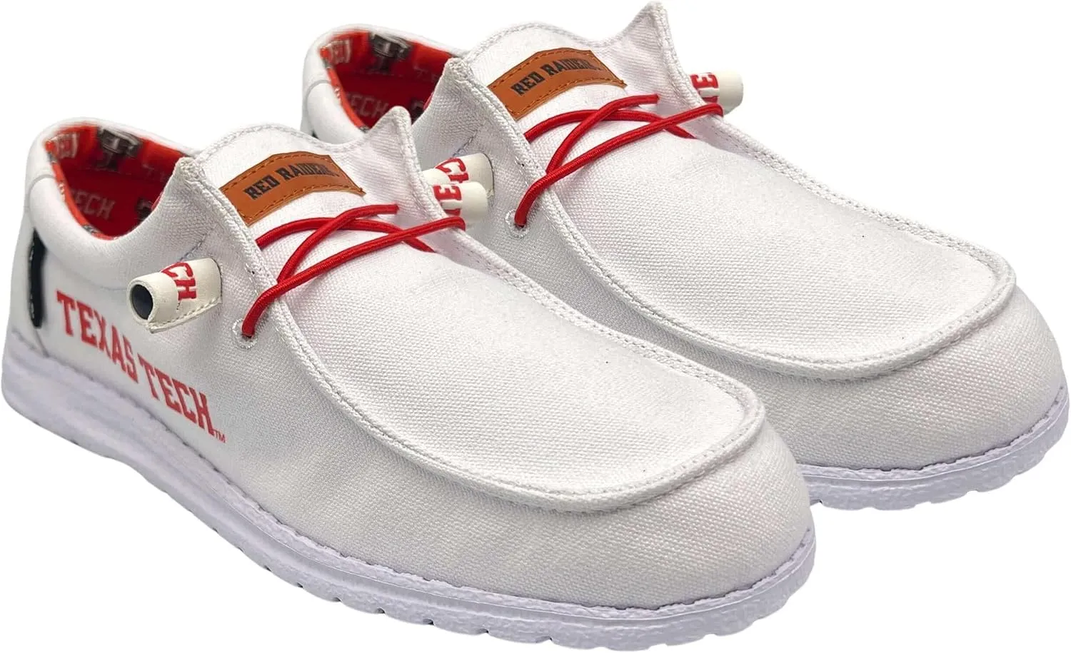 Vaccari Women's Kate NCAA Slip-On Canvas Loafers | Comfortable & Light-Weight Casual Shoes