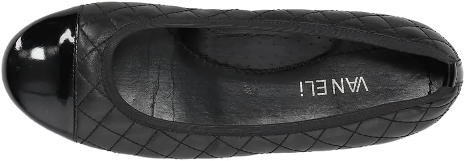 VANELi Womens Serene Quilted Slip On Ballet Flats Casual - Yellow