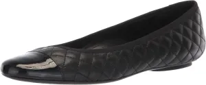 VANELi Womens Serene Quilted Slip On Ballet Flats Casual - Yellow