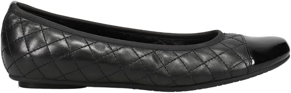 VANELi Womens Serene Quilted Slip On Ballet Flats Casual - Yellow