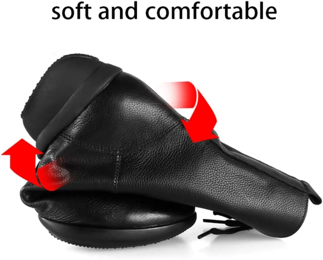 VEACAM Jazz Ballet Dance Boots, Lace-Up Dancing Sneakers for Women Leather High Top Ballroom Performance Shoes
