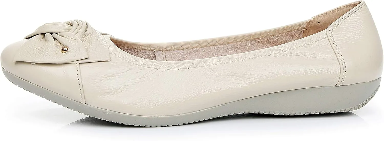 VenusCelia Women's Bows Dance Flats Shoes