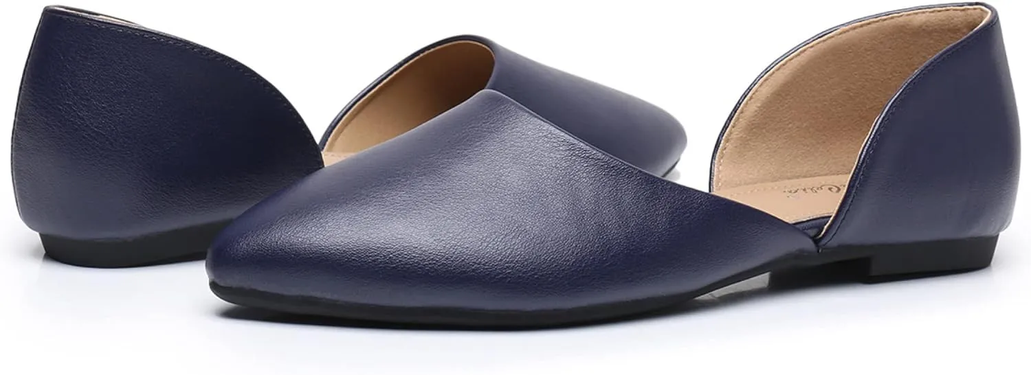 VenusCelia Women's D'Orsay Flat Shoe