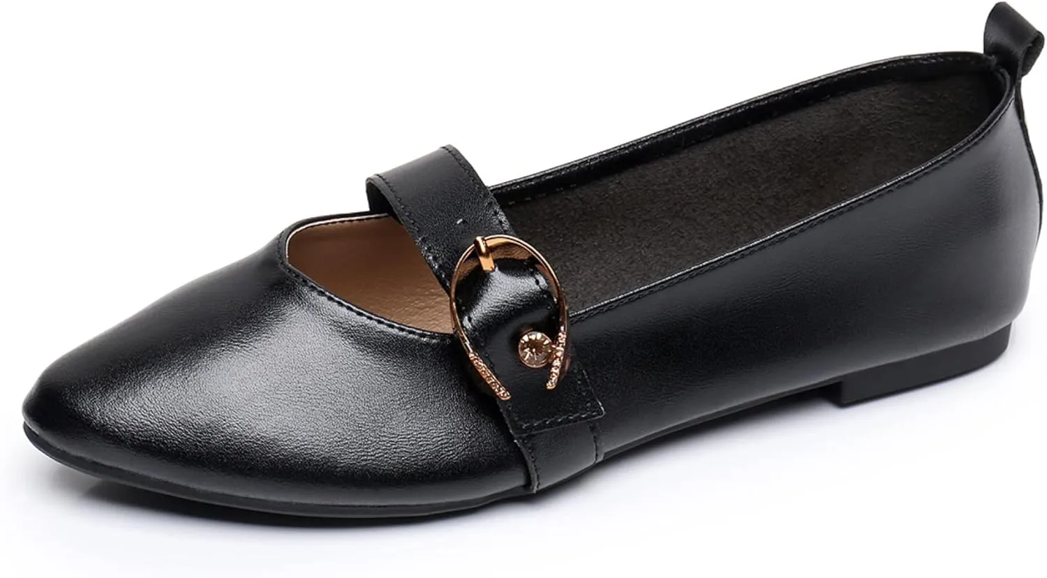 VenusCelia Women's Mary Jane Flat Shoe