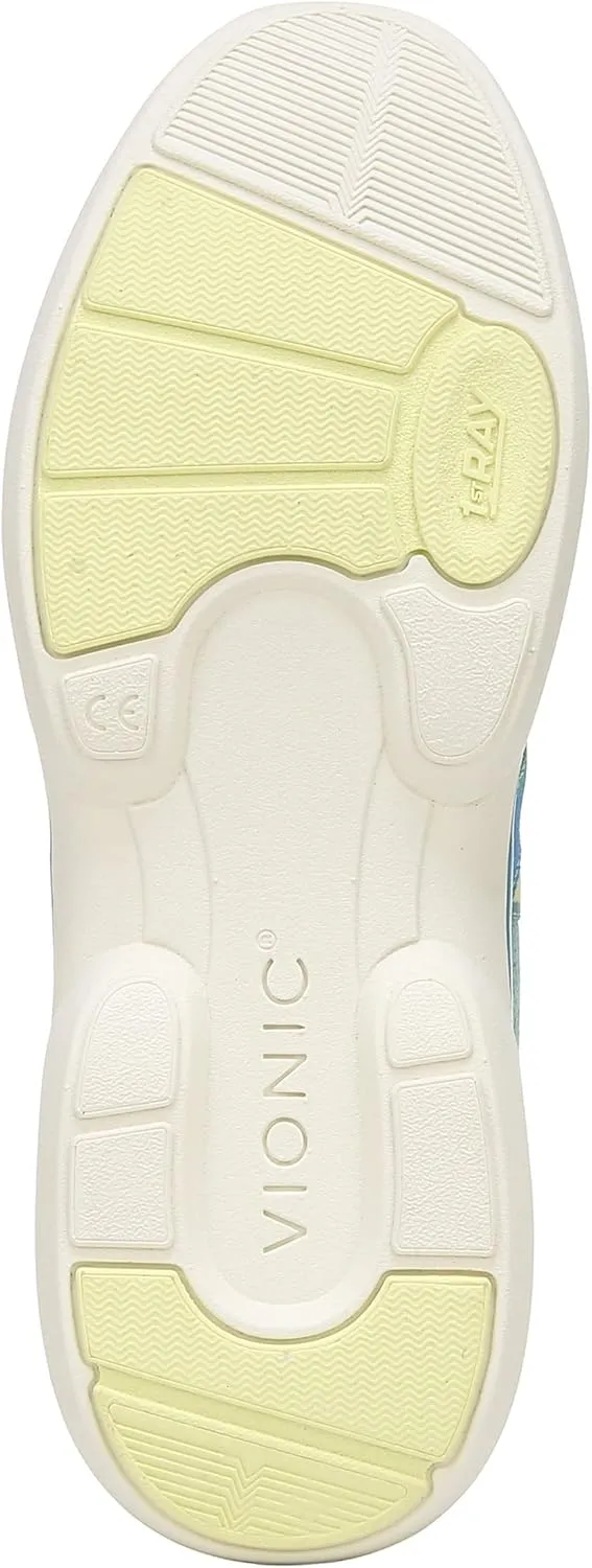 Vionic Women's Vortex Jolisa Lace Up Knit Athletic Shoes - Ladies Supportive Walking Sneakers That Include Three-Zone Comfort with Orthotic Insole Arch Support, Medium and Wide Fit Sizes 5-12