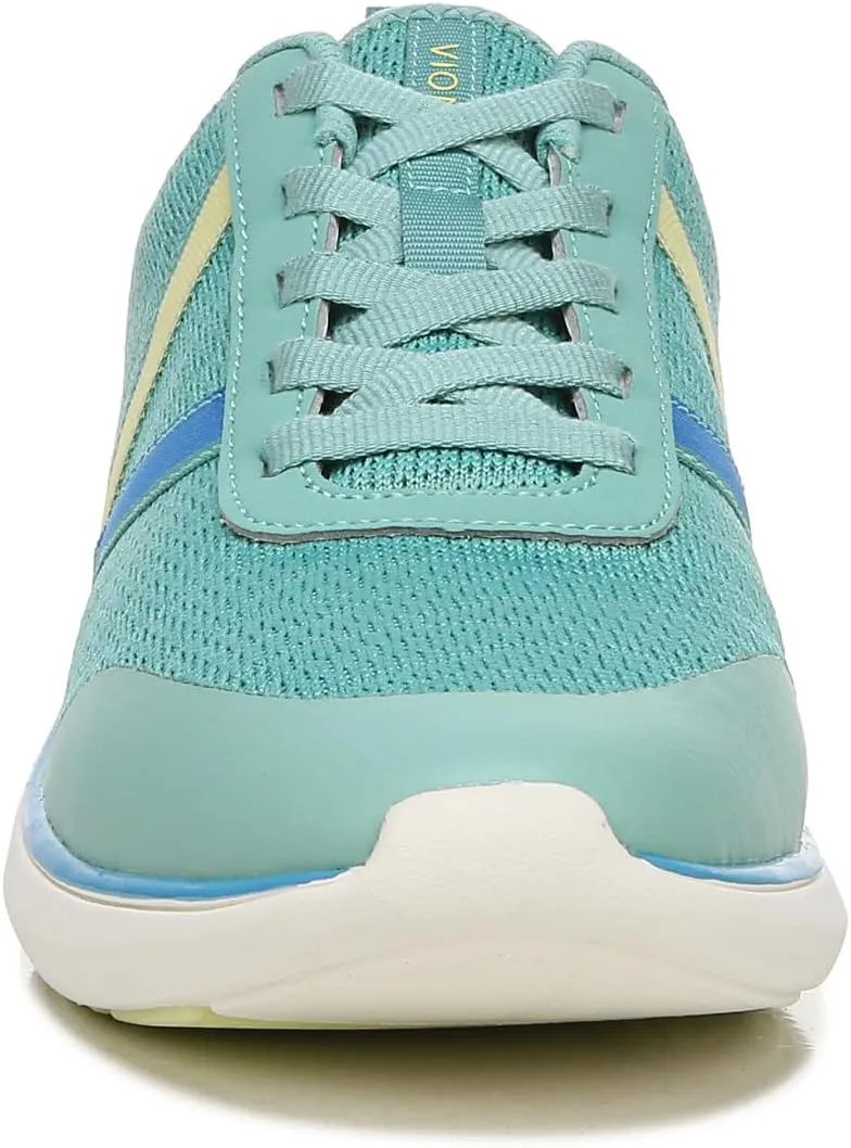 Vionic Women's Vortex Jolisa Lace Up Knit Athletic Shoes - Ladies Supportive Walking Sneakers That Include Three-Zone Comfort with Orthotic Insole Arch Support, Medium and Wide Fit Sizes 5-12