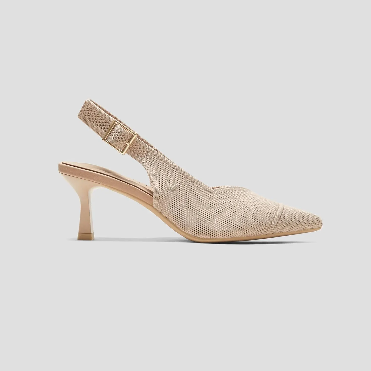 VIVAIA Addison Pointed-Toe Slingback Sandals Kitten Heels Shoes For Women Elegant Comfortable Dressy Party With Arch support