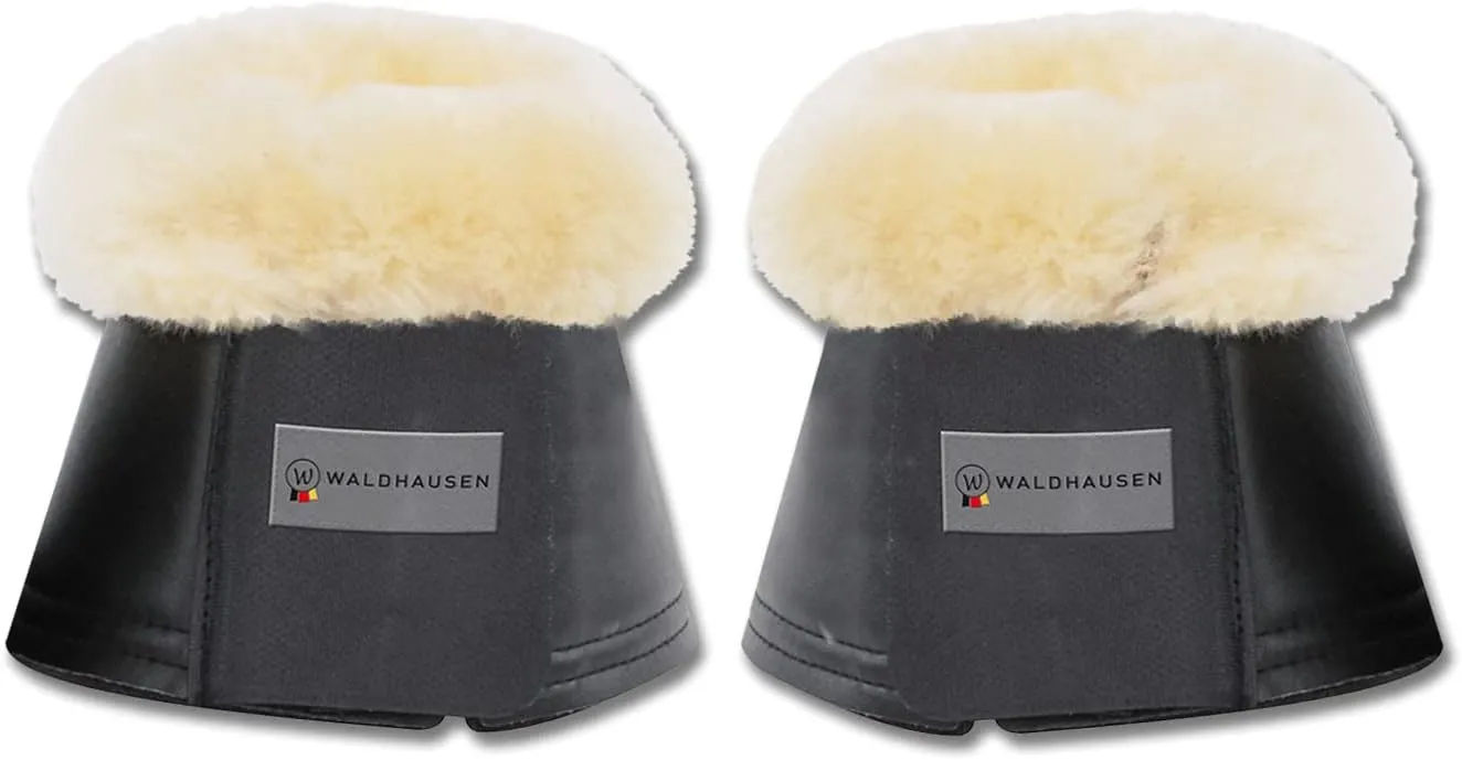 Waldhausen Dover Saddlery Lambskin Bell Boots, XX-Large, Black