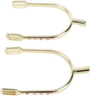 Western Cowboy Spurs,1 Pair Retro Cowboy Boot Spurs Horse Spurs Zinc Alloy Spurs for Cowboy Boots with Decorative Plate for Women Horse Riding