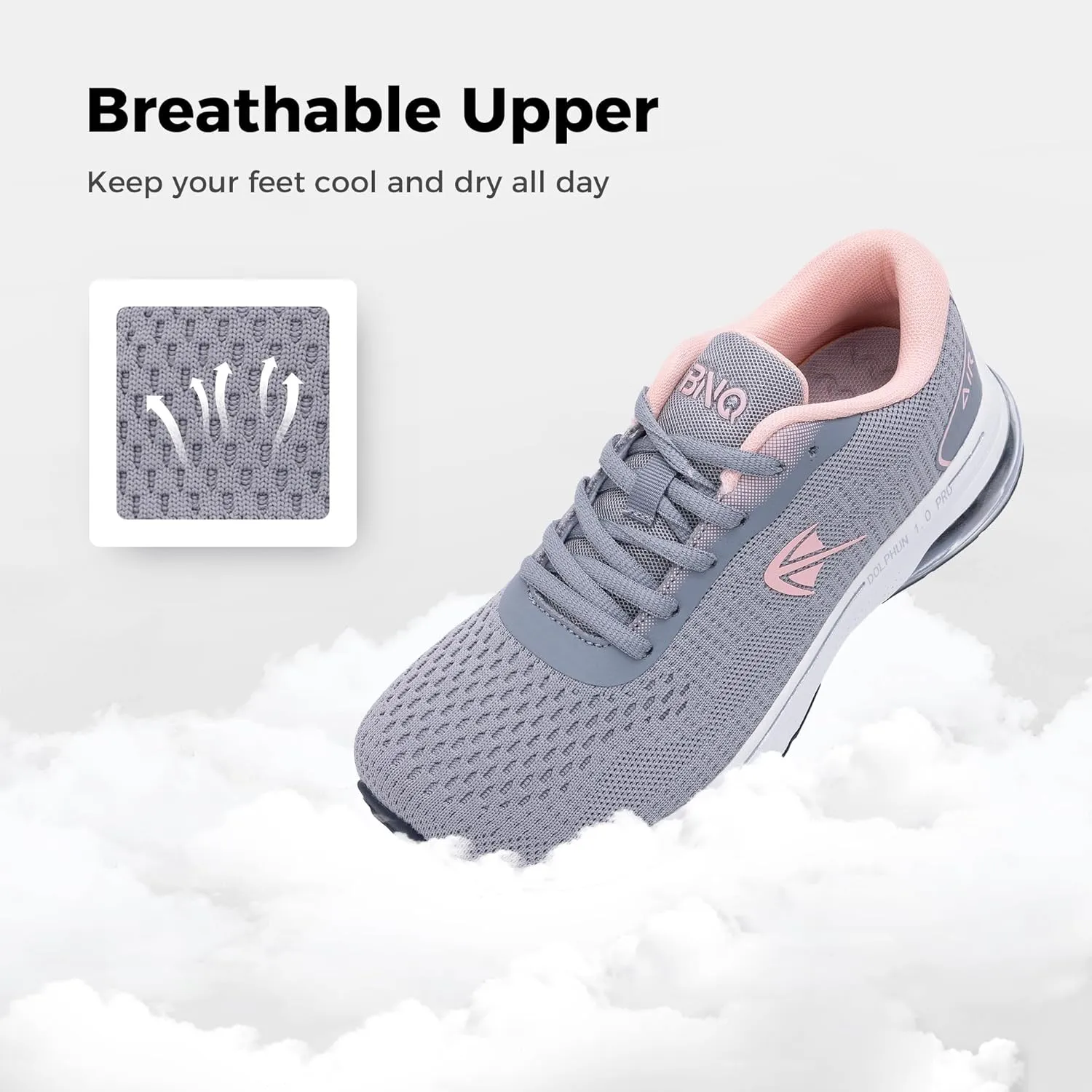 Wide Toe Box Shoes for Women Plantar Fasciitis Running Shoe Arch Support Walking Tennis Orthotic Breathable Extra Wide Width Athletic Sneakers US6-11