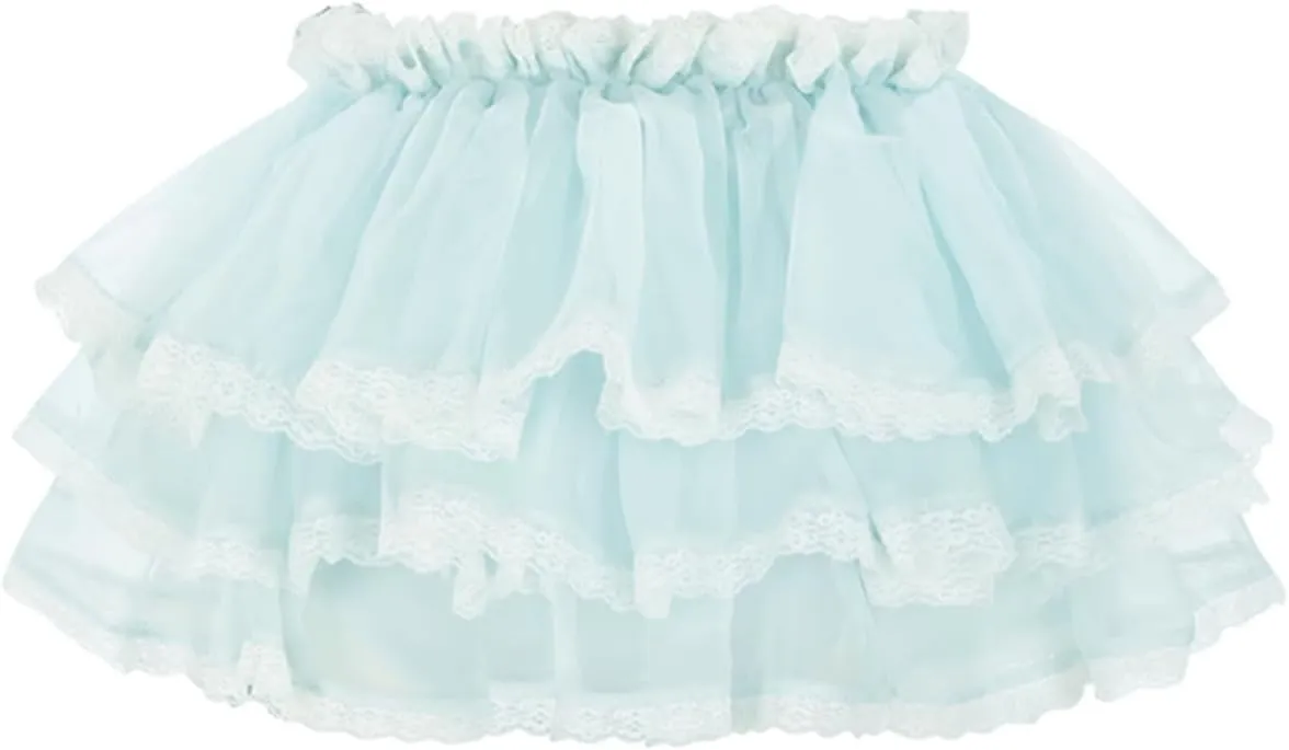 Woman Sexy Layered Ruffled Mini Skirt High Waist Mesh Tulle Tutu Skirt Sweet A Line Skirt y2k Lace Trim Skirts