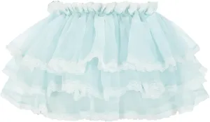 Woman Sexy Layered Ruffled Mini Skirt High Waist Mesh Tulle Tutu Skirt Sweet A Line Skirt y2k Lace Trim Skirts