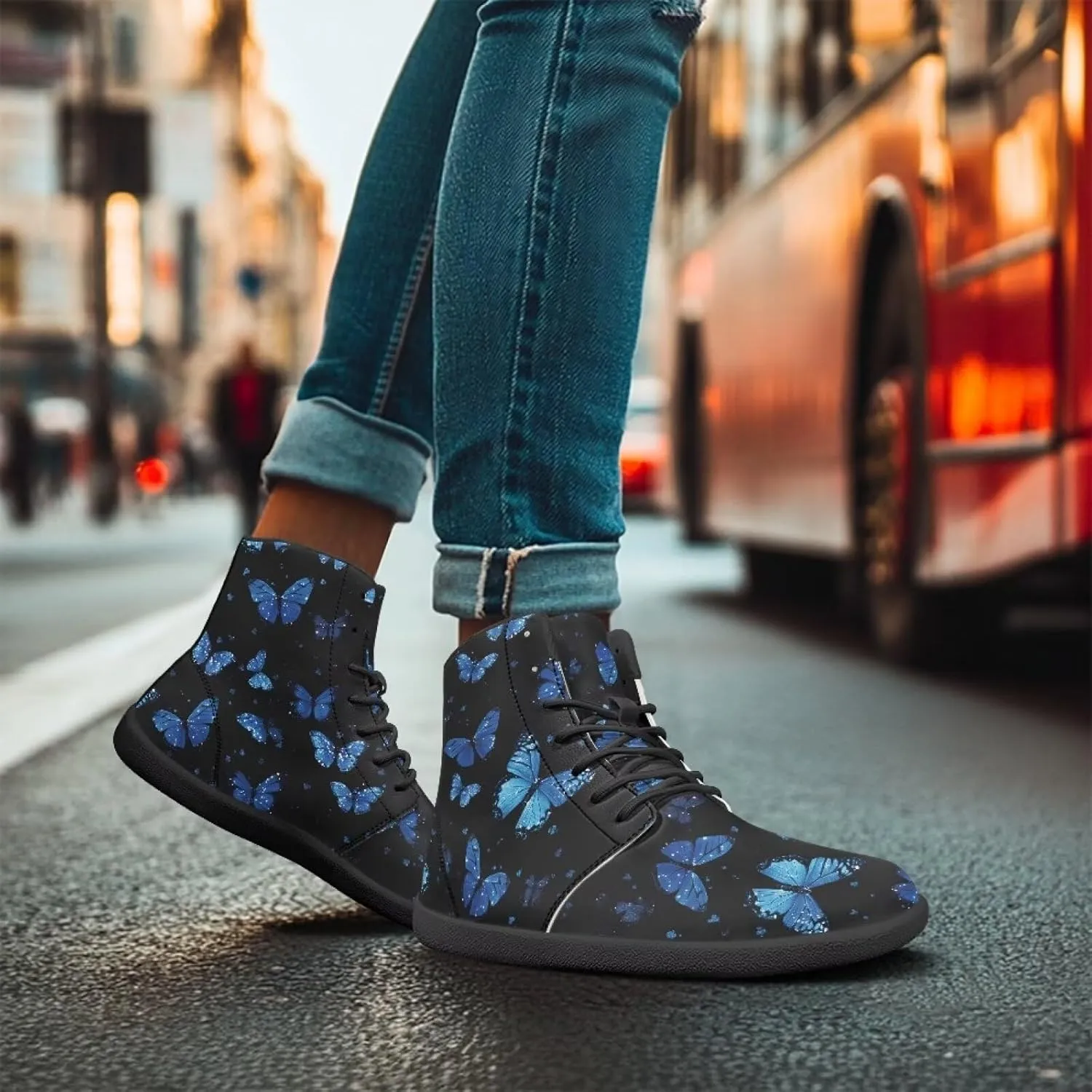 Women Men Running Shoes Athletic Walking Sneakers Barefoot Shoes
