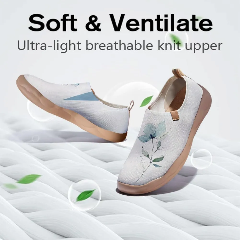 Women's Art Travel Shoes Slip-on Loafers Comfortable, Light and Fashionable Sneakers
