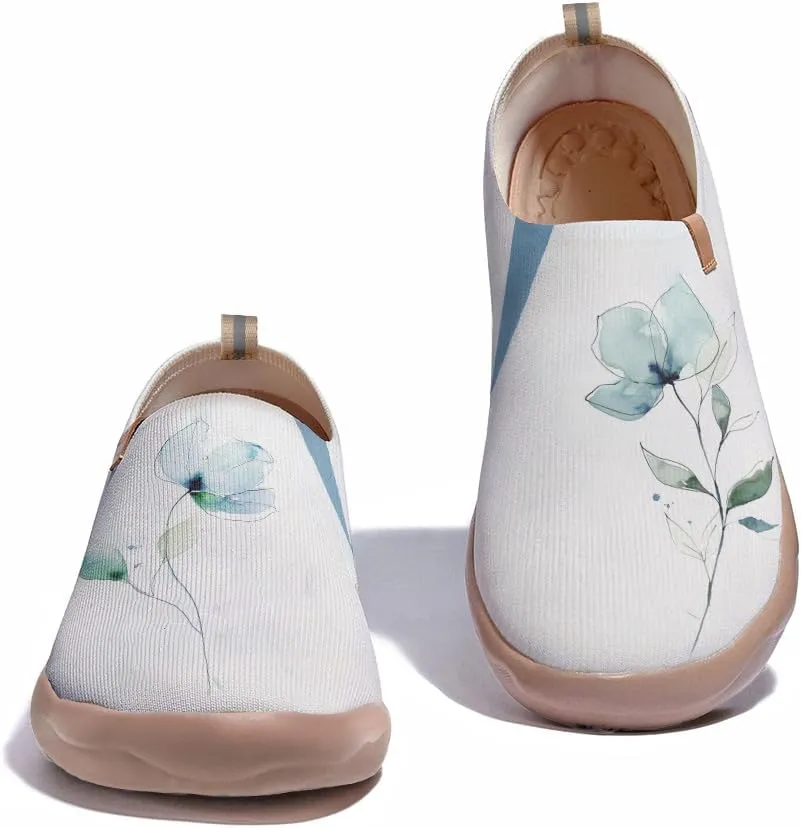 Women's Art Travel Shoes Slip-on Loafers Comfortable, Light and Fashionable Sneakers