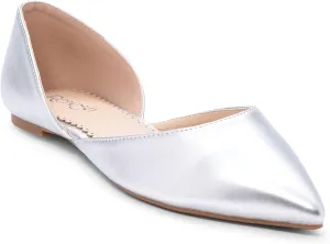 Women's Ballet Flat D'Orsay Comfort Light Pointed Toe Slip On Casual Shoes