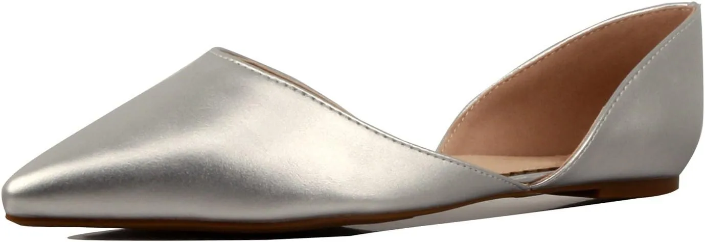 Women's Ballet Flat D'Orsay Comfort Light Pointed Toe Slip On Casual Shoes