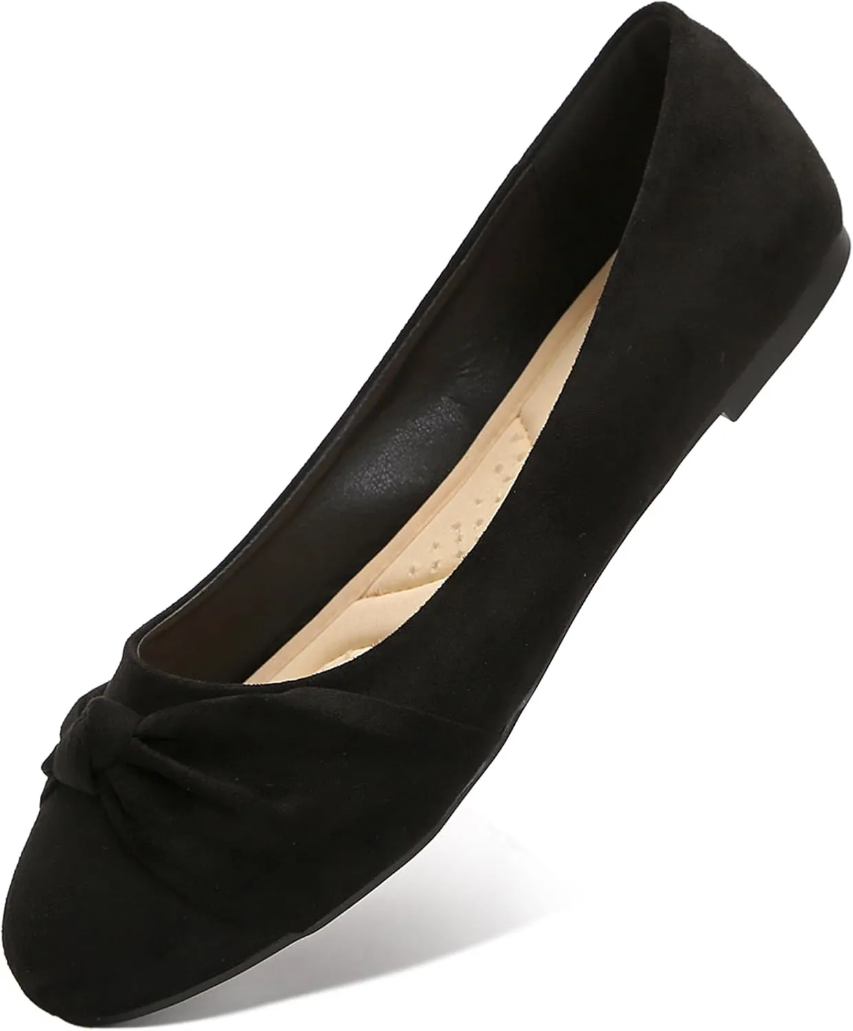 Women's Ballet Flats Shoes, Dress Shoes for Women Round Toe Comfort Light Weight Slip-On Shoes