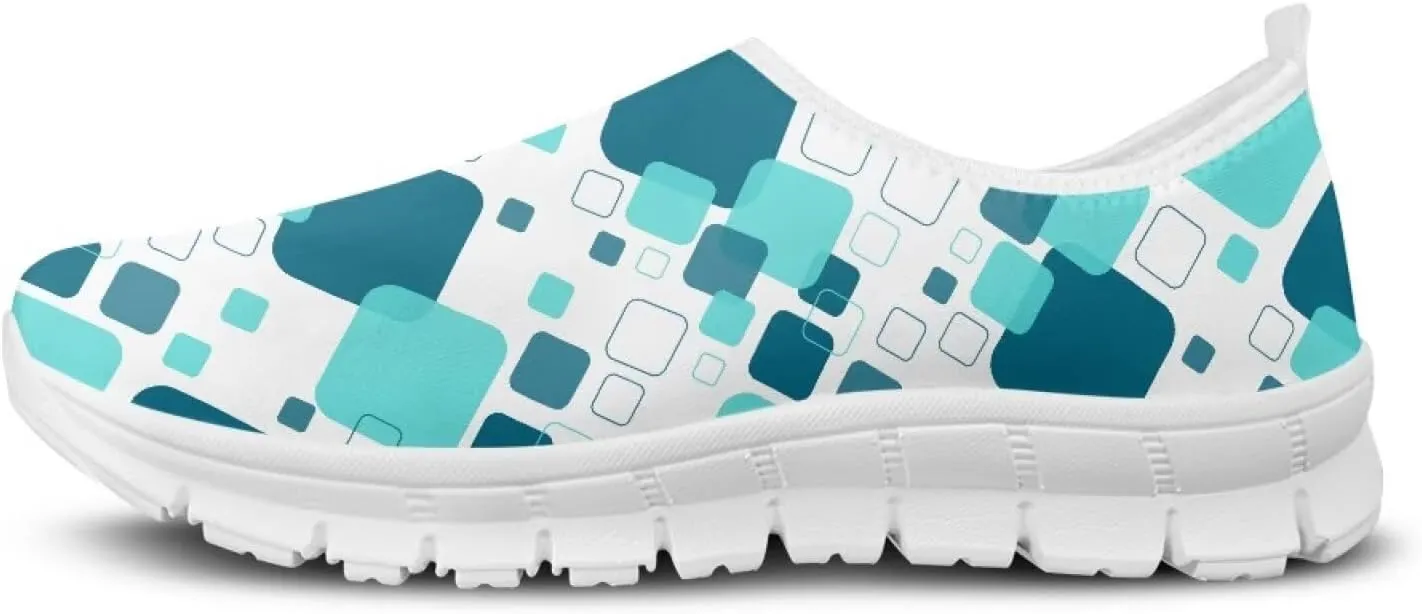 Women's Comfort Shoes Lightweight Sneakers Slip On Casual Shoes Breathable Sneakers Low Cut Loafers Walking Running Sports Hiking Travel Shoes US 5.5-11.5