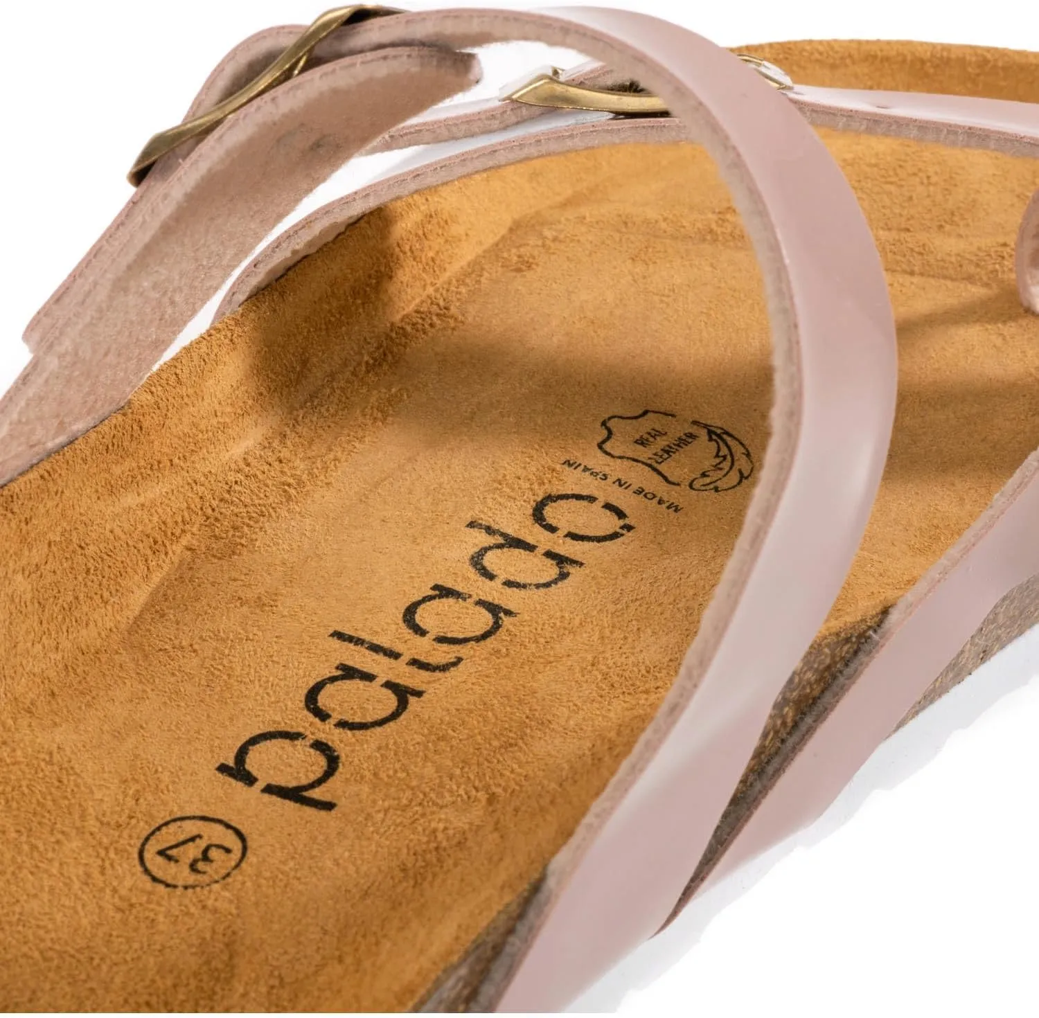 Women's Cres Matt Mules - Elegant Sandals Made in Spain - Comfortable Slippers with Cork Footbed - Fashionable Summer Shoes