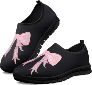 Women's Lightweight Running Shoes Breathable Casual Shoes Slip On Sneakers Soft Comfortable Loafers Low Top Non Slip for Sports Walking Training Travel US 5.5-11.5
