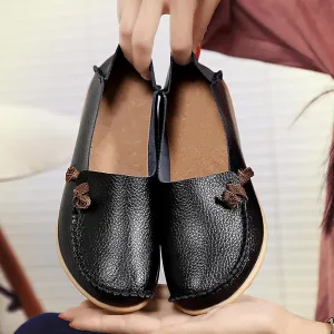 Womens Loafers Flats Shoes Dressy Comfortable Loafers Casual Round Toe Moccasins Wild Driving Flats Soft Walking Shoes Women Slip On