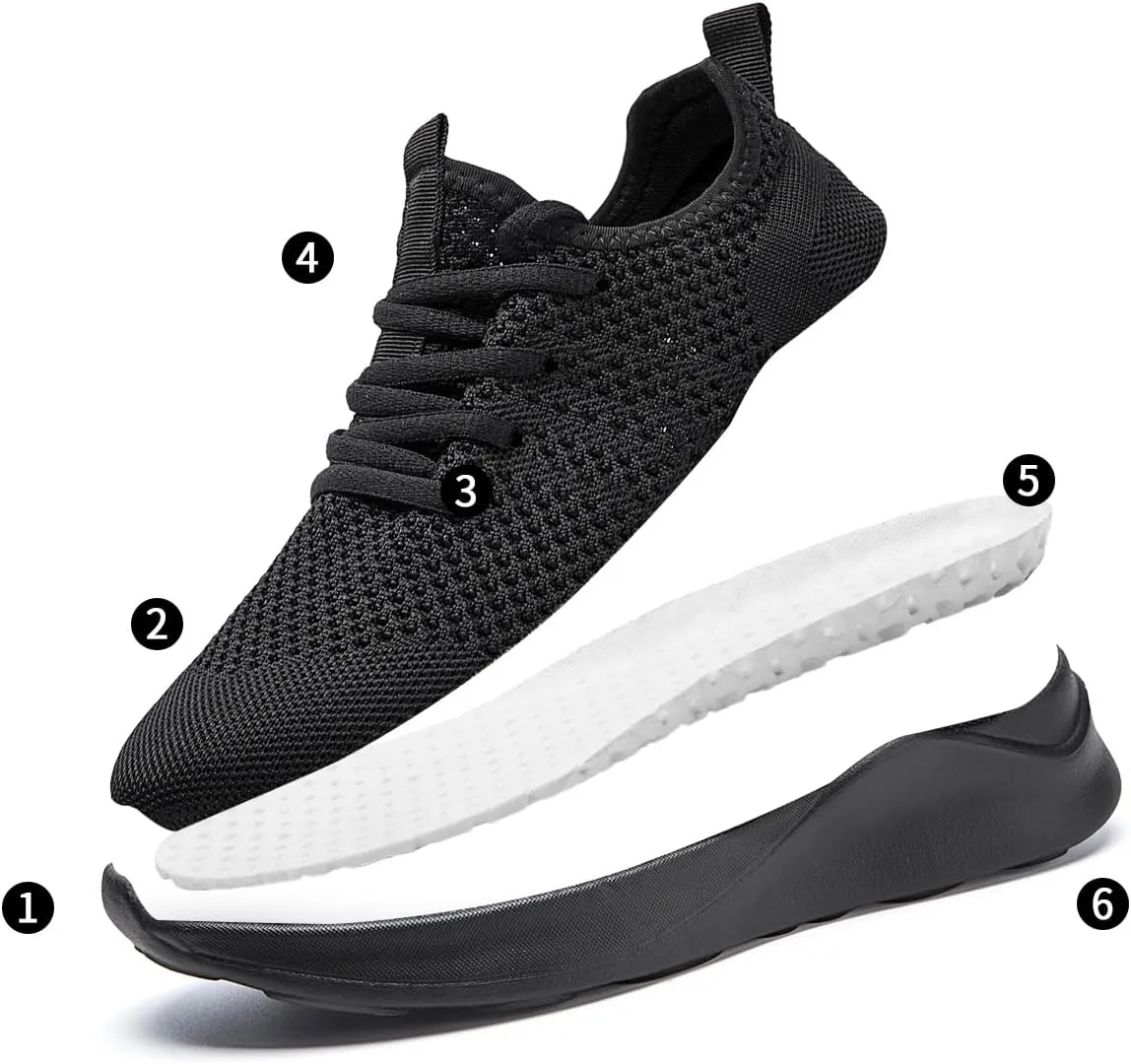 Womens Running Shoes Lightweight Comfortable Walking Fashion Gym Sneakers Non Slip Workout Tennis Shoes