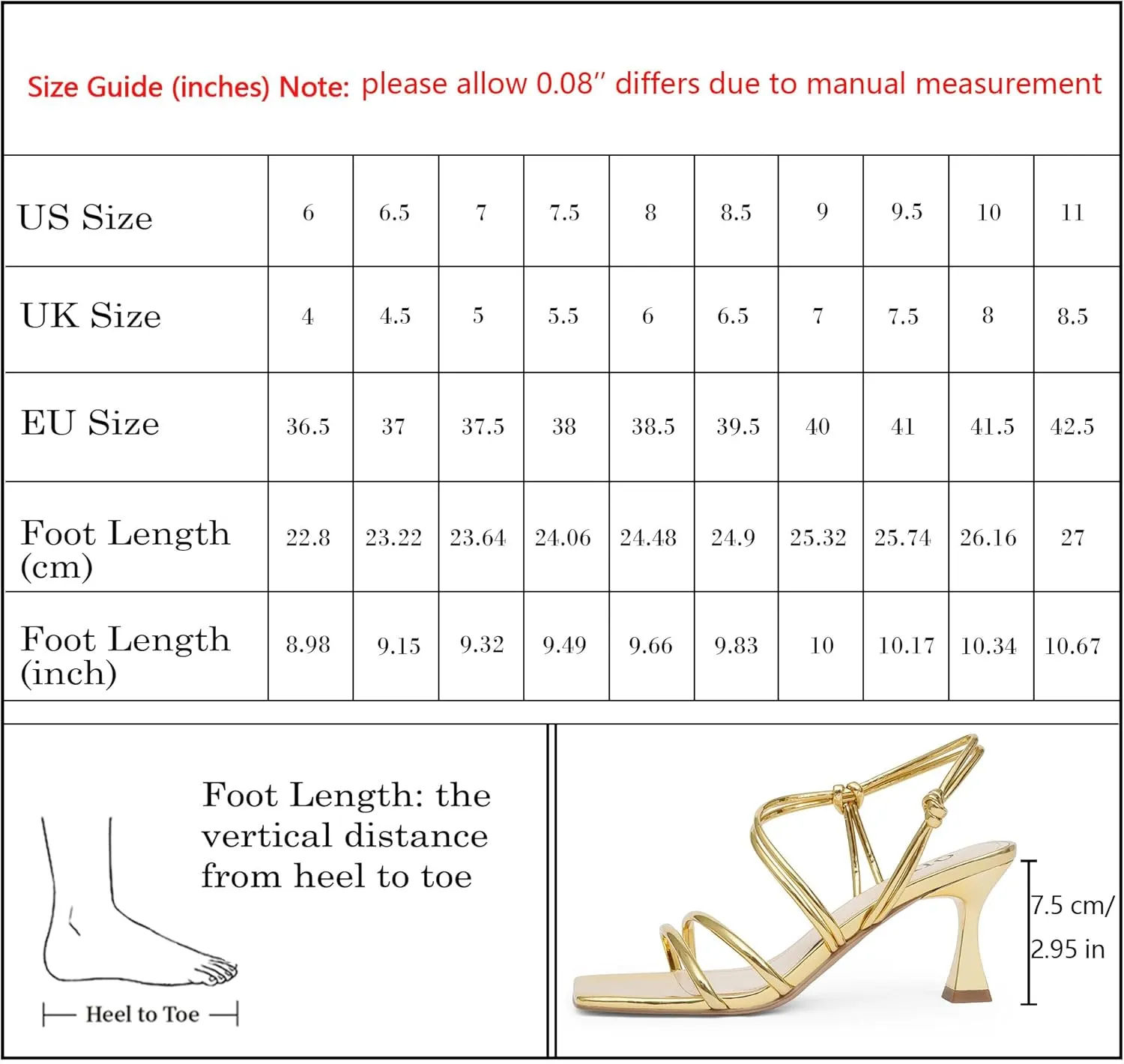 Womens Sandals Strappy Heels Open Square Toe Heeled Sandals Dress Shoes