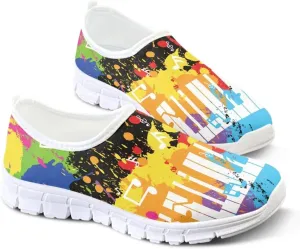 Women's Slip-On Loafers Shoes Casual Non-Slip Shoes Hiking Exercise Yoga Workout Shoes Cozy Lightweight Sneaker for Women US 5.5-11.5