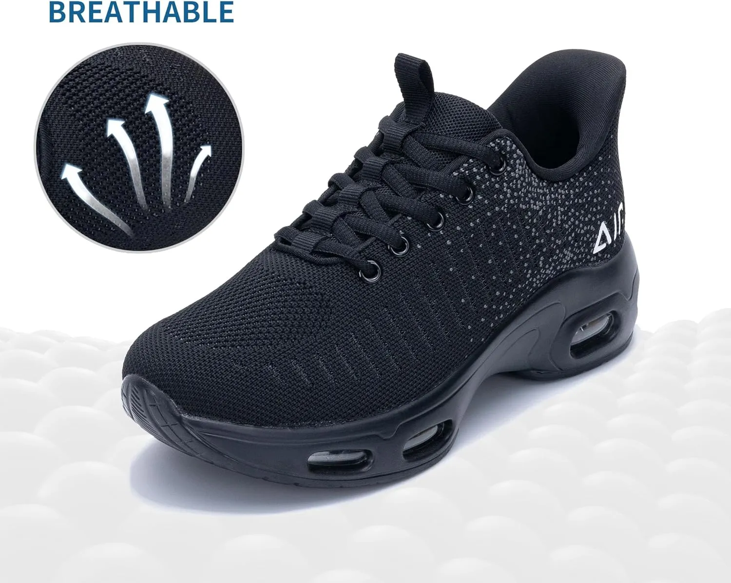 Women's Walking Shoes | Slip On | Fashion Sneakers | Air Running Tennis Shoes US 6-11
