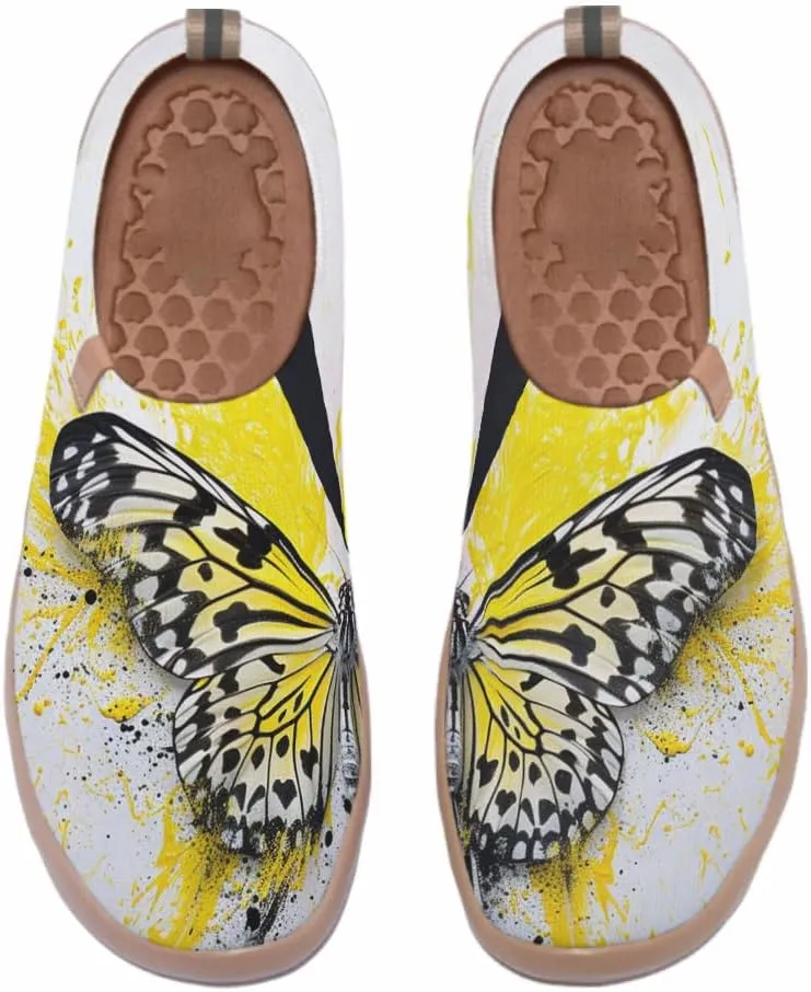 Women's Walking Travel Shoes Slip On Casual Art Loafers Lightweight Comfort Fashion Sneaker