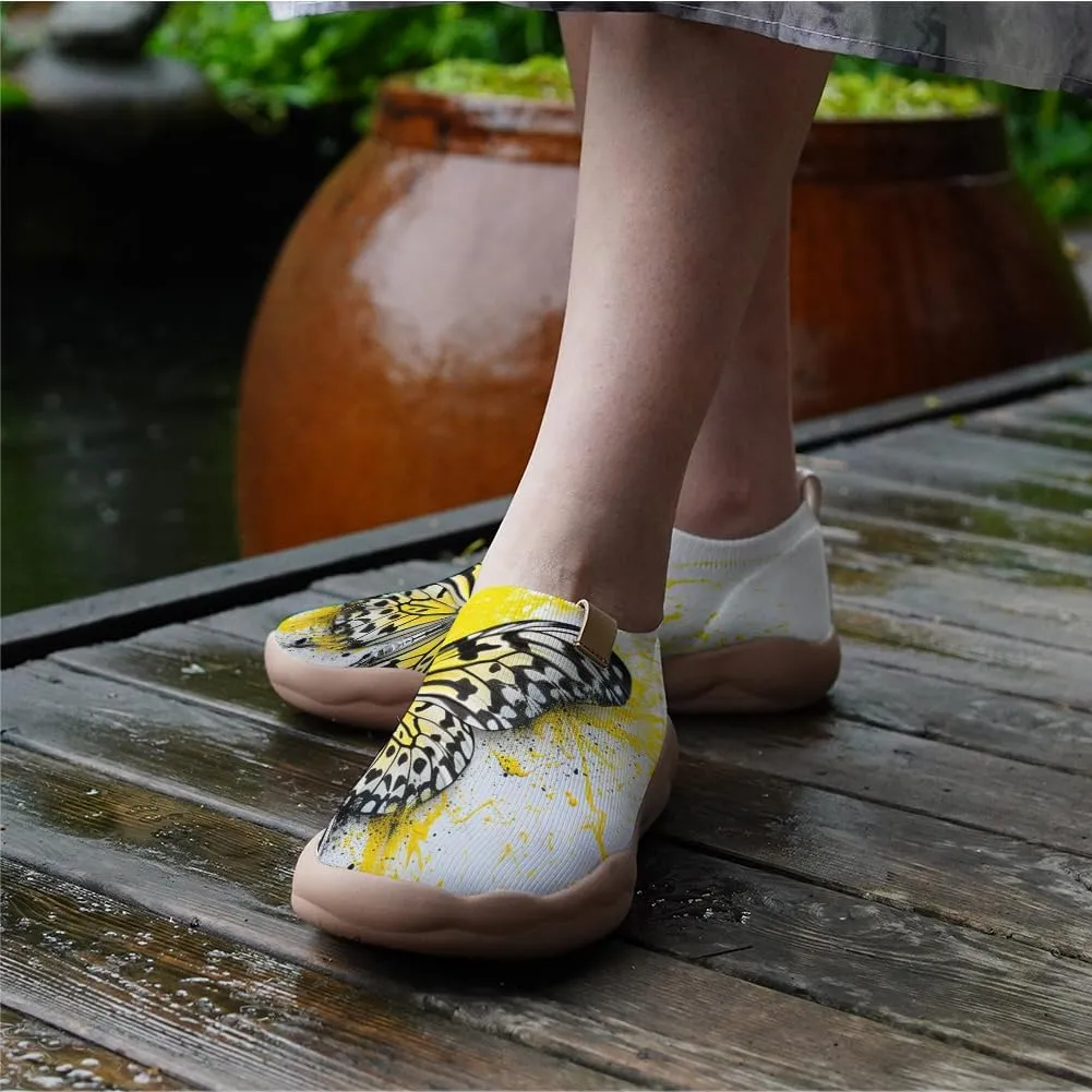 Women's Walking Travel Shoes Slip On Casual Art Loafers Lightweight Comfort Fashion Sneaker