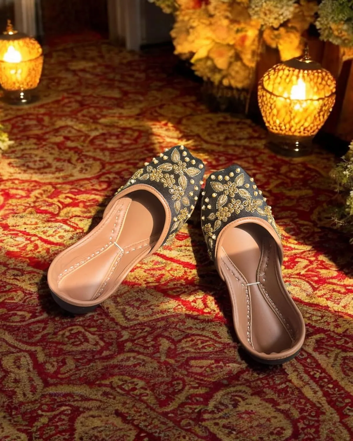 Women's Wedding Khussa Indian Wedding Jutti Punjabi Juti Mojari