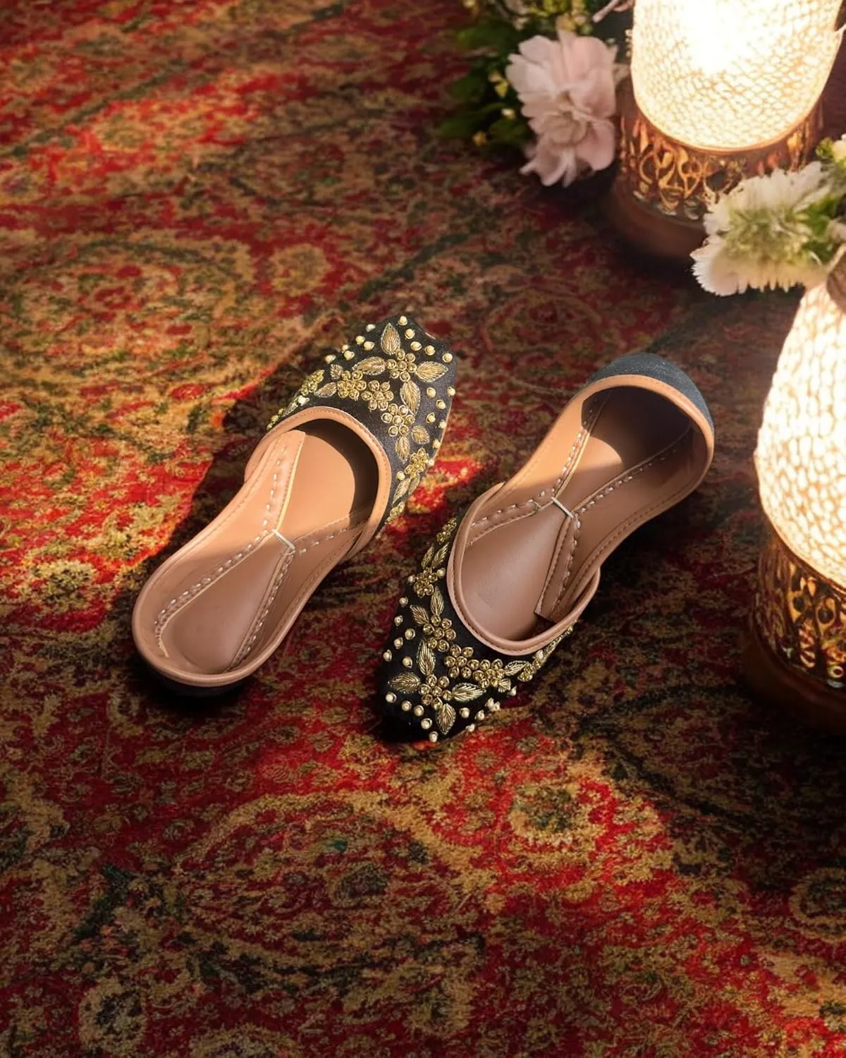 Women's Wedding Khussa Indian Wedding Jutti Punjabi Juti Mojari