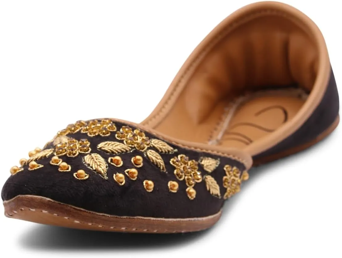 Women's Wedding Khussa Indian Wedding Jutti Punjabi Juti Mojari