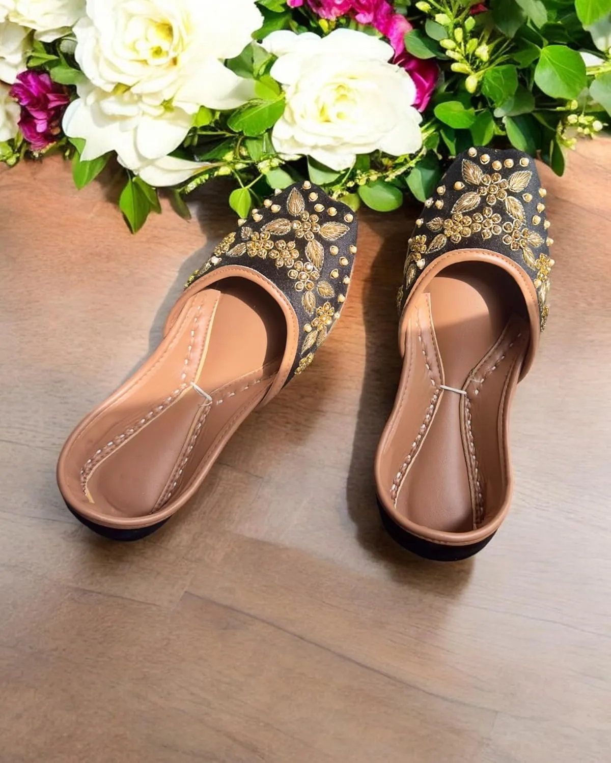 Women's Wedding Khussa Indian Wedding Jutti Punjabi Juti Mojari