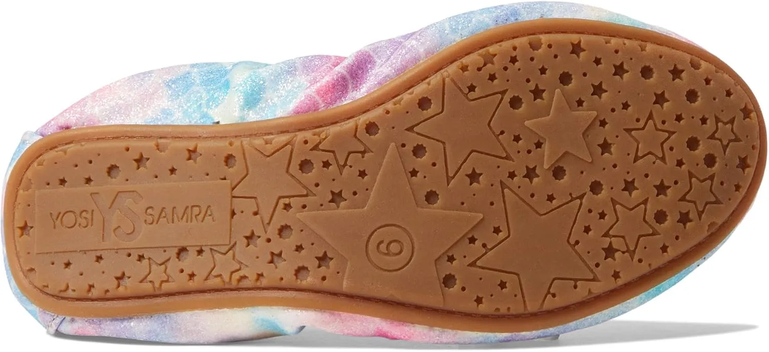 Yosi Samra Girl's Miss Samara Glitter Ballet Flat (Toddler/Little Kid/Big Kid)